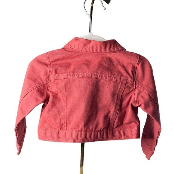 Little Lass Cropped Flower Embroided Jacket 18 Months - Picture 6 of 6